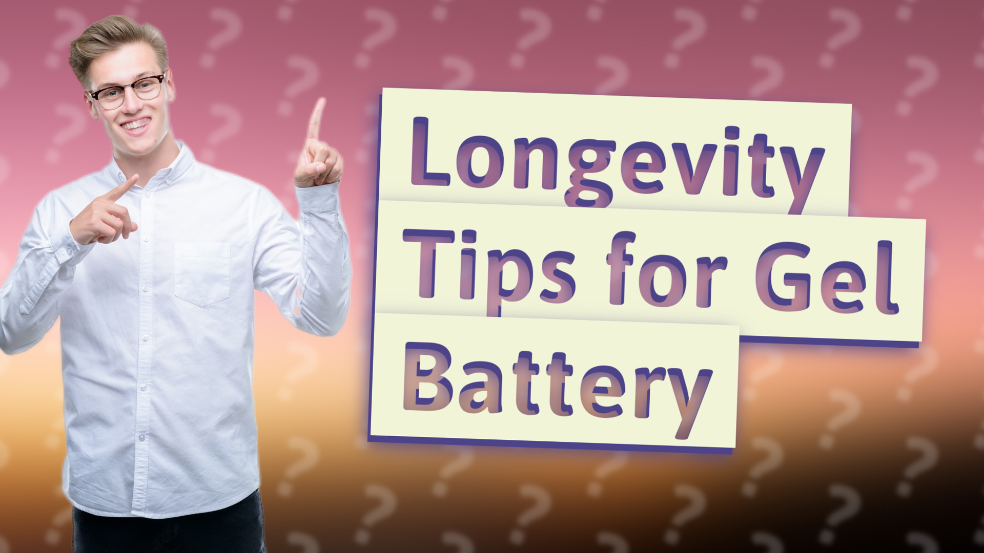 Longevity Tips for Gel Battery