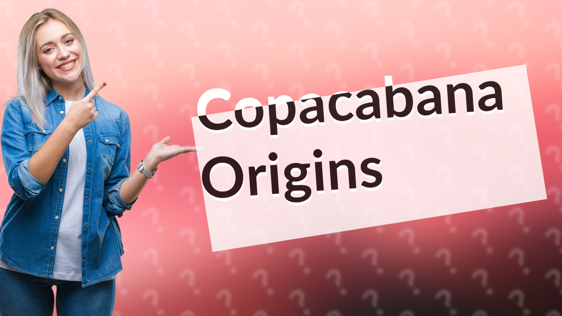 Copacabana Origins