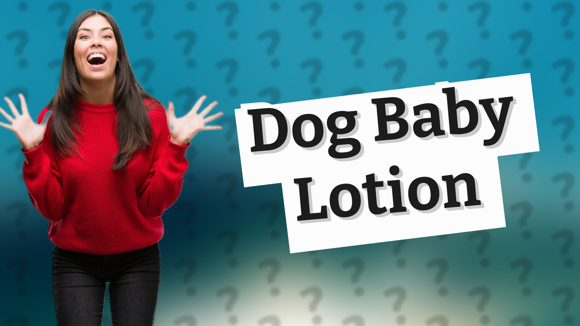 Dog Baby Lotion