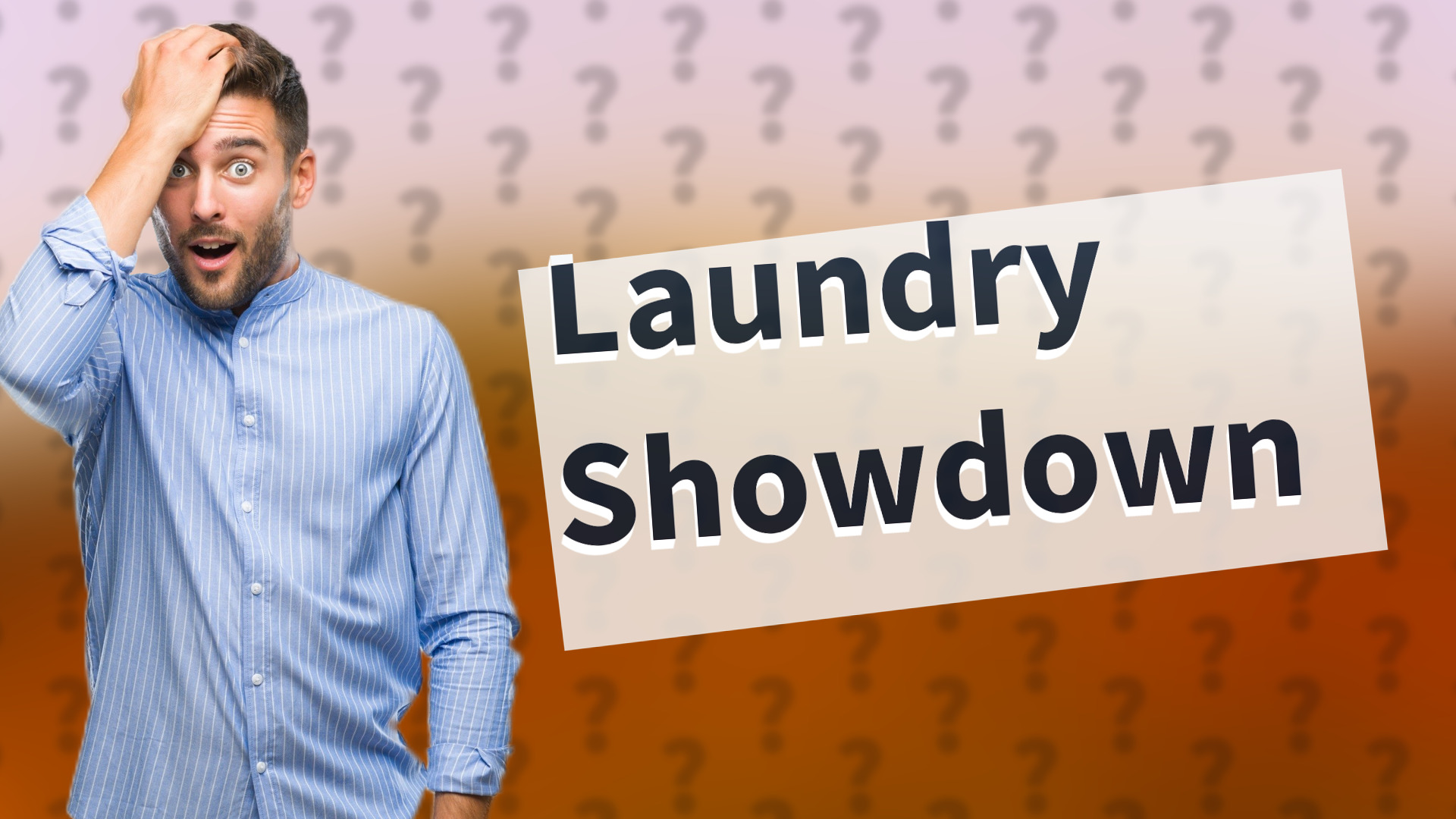 Laundry Showdown