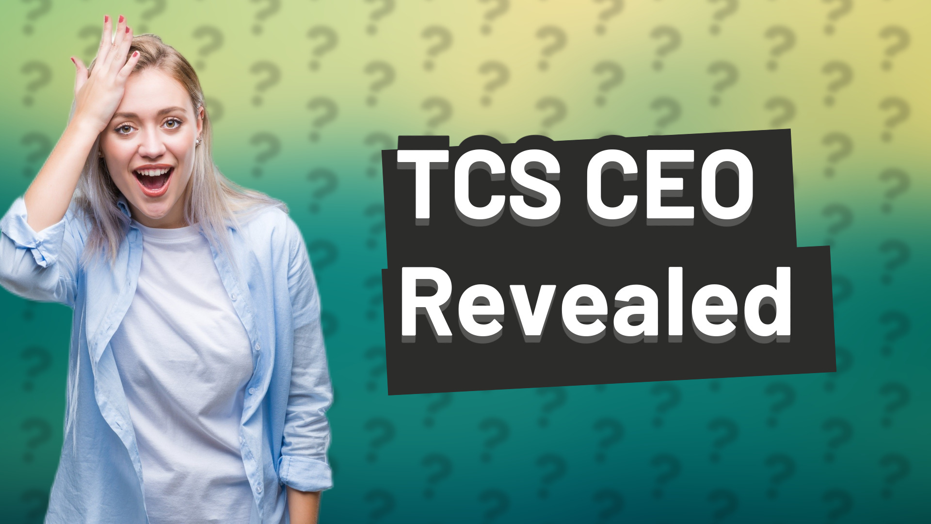 TCS CEO Revealed