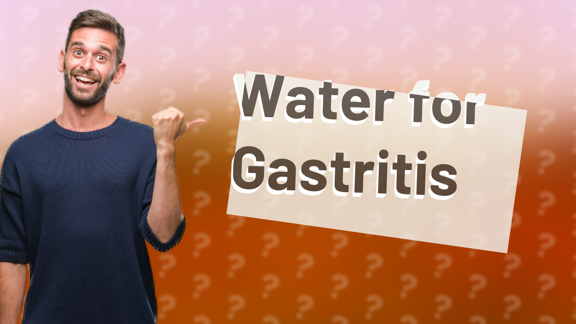 Water for Gastritis