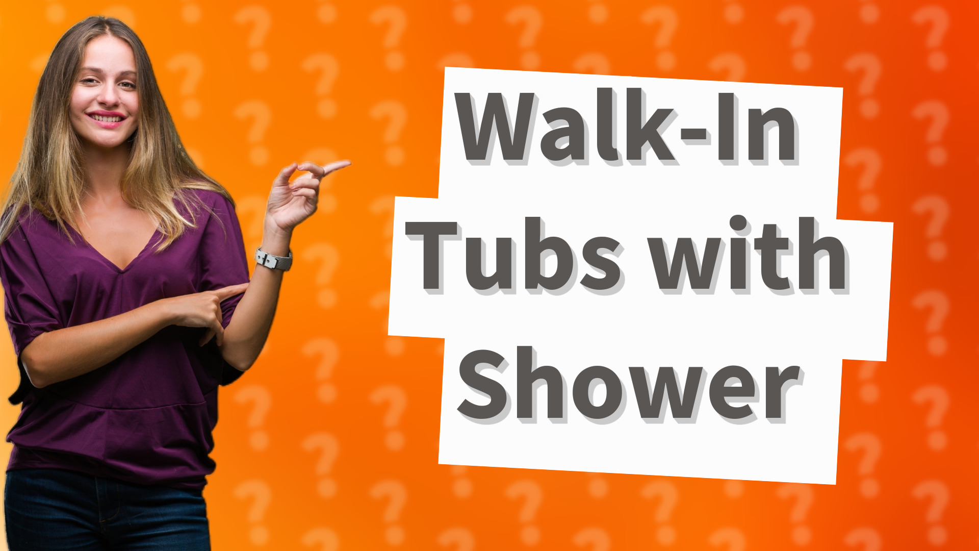 Walk-In Tubs with Shower