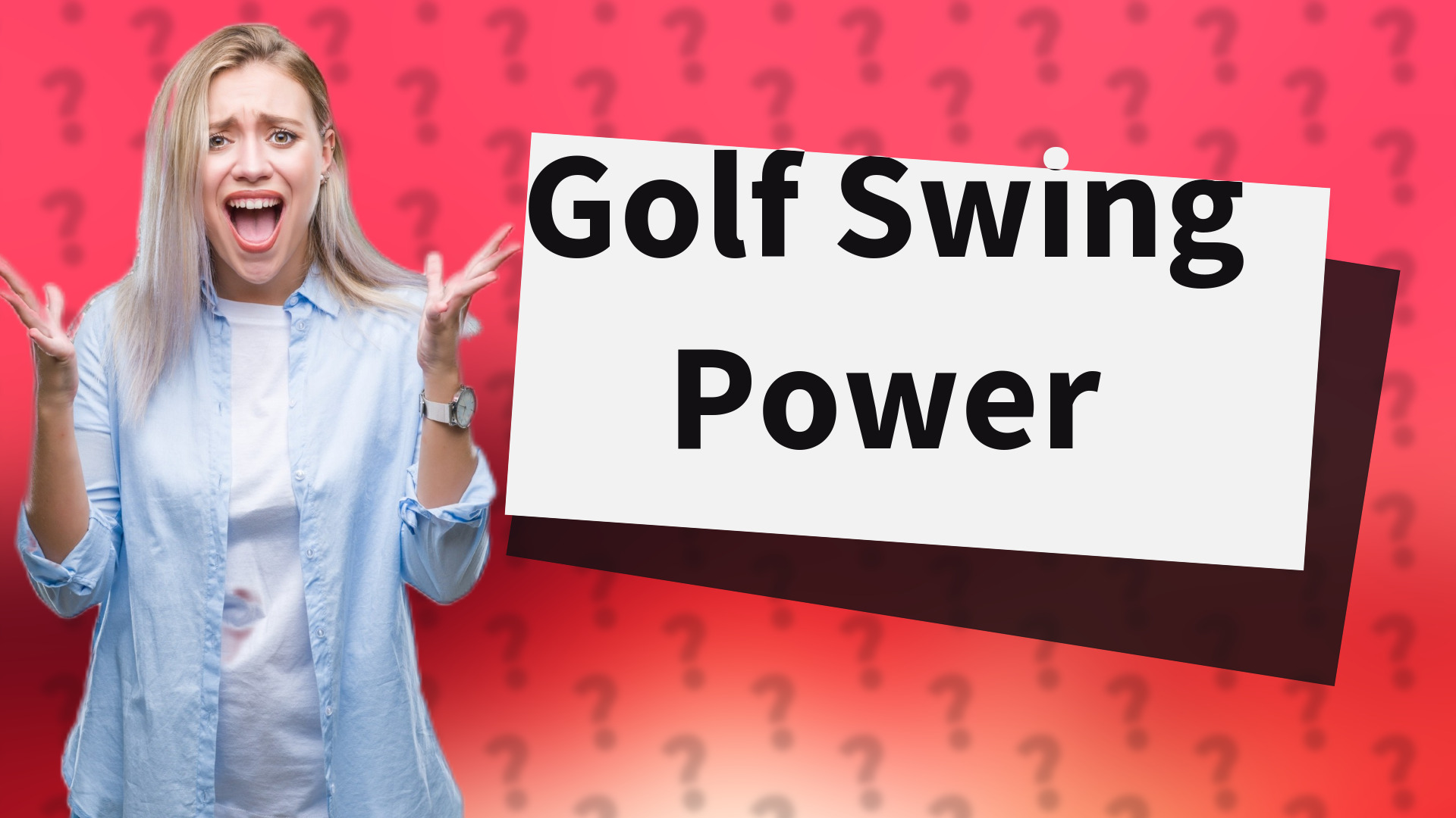 Golf Swing Power