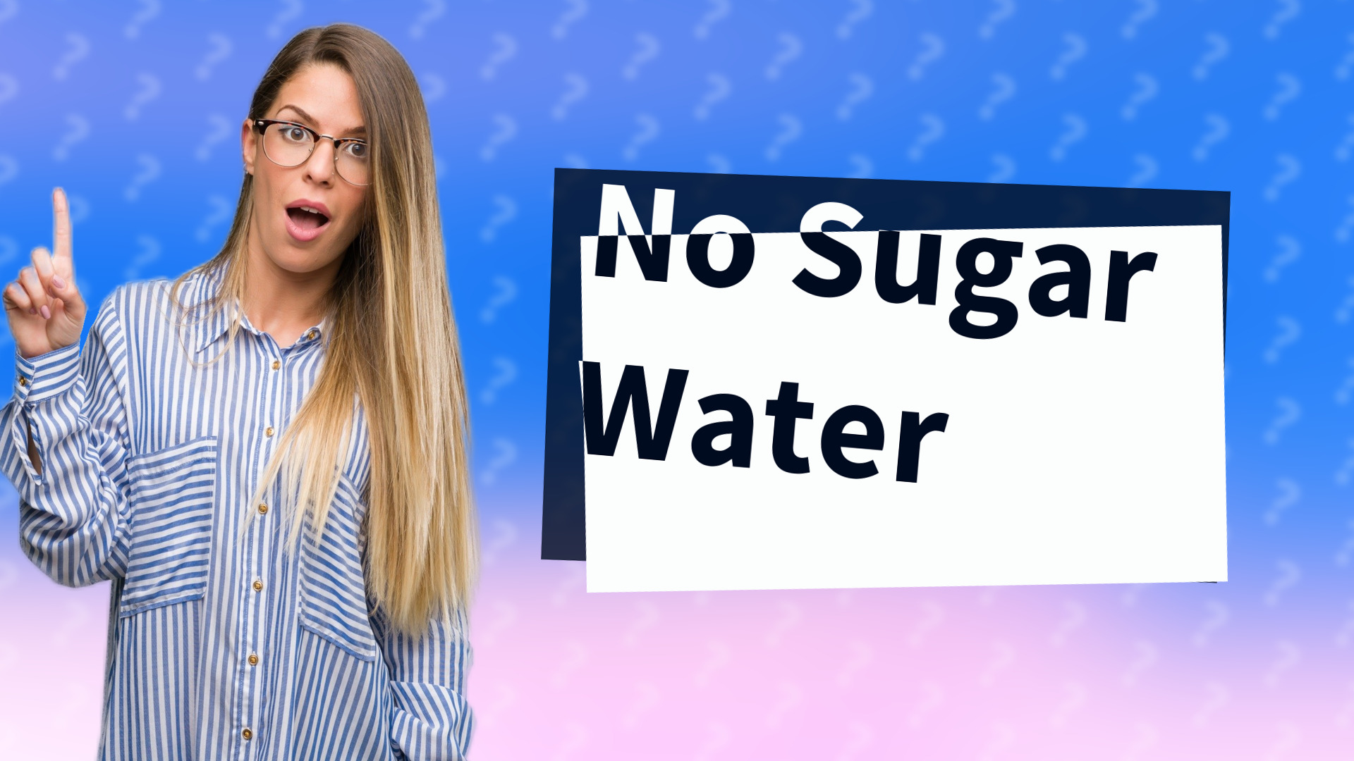 No Sugar Water