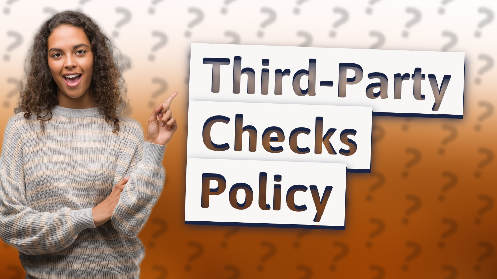 Third-Party Checks Policy