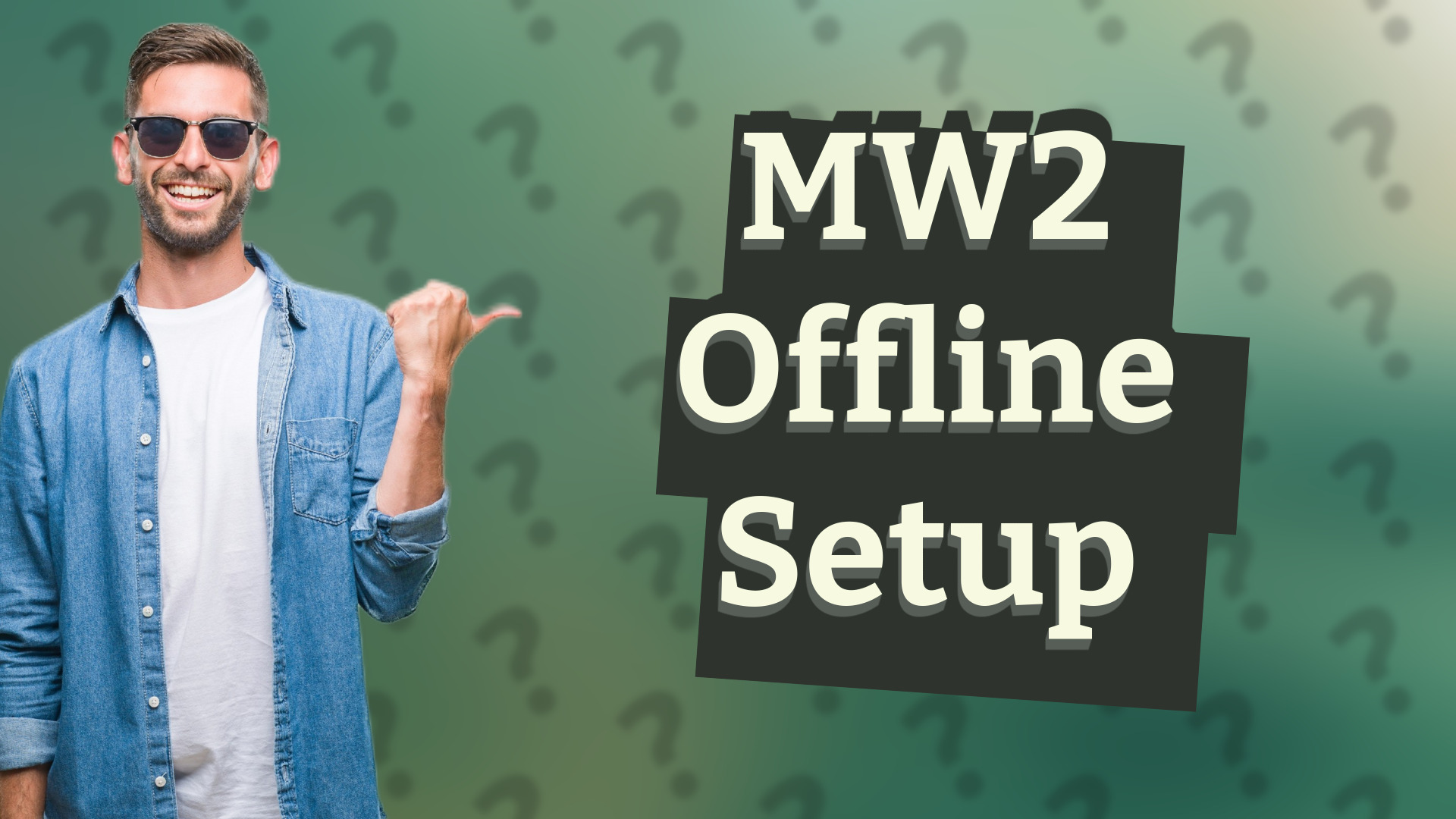 MW2 Offline Setup