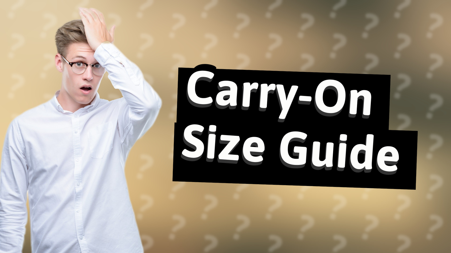 Carry-On Size Guide