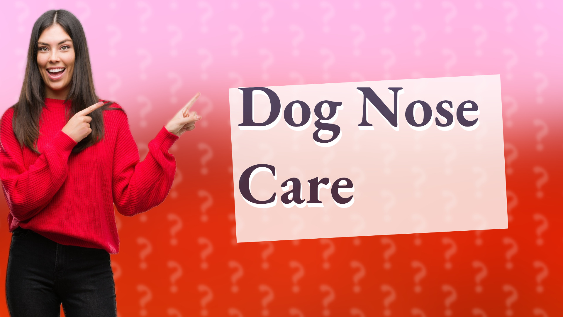 Dog Nose Care