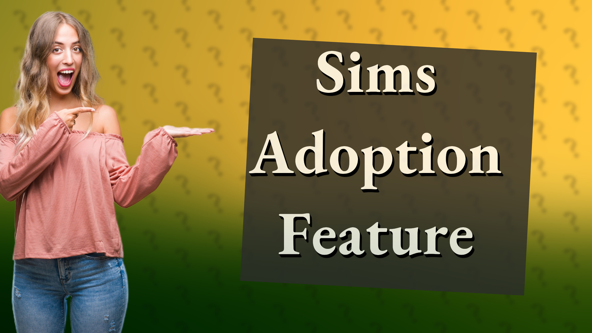 Sims Adoption Feature