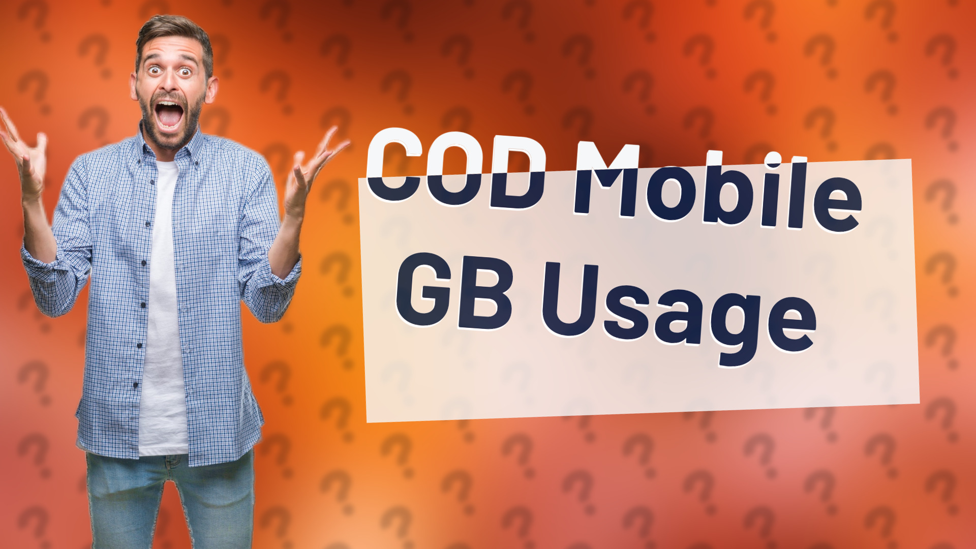 COD Mobile GB Usage