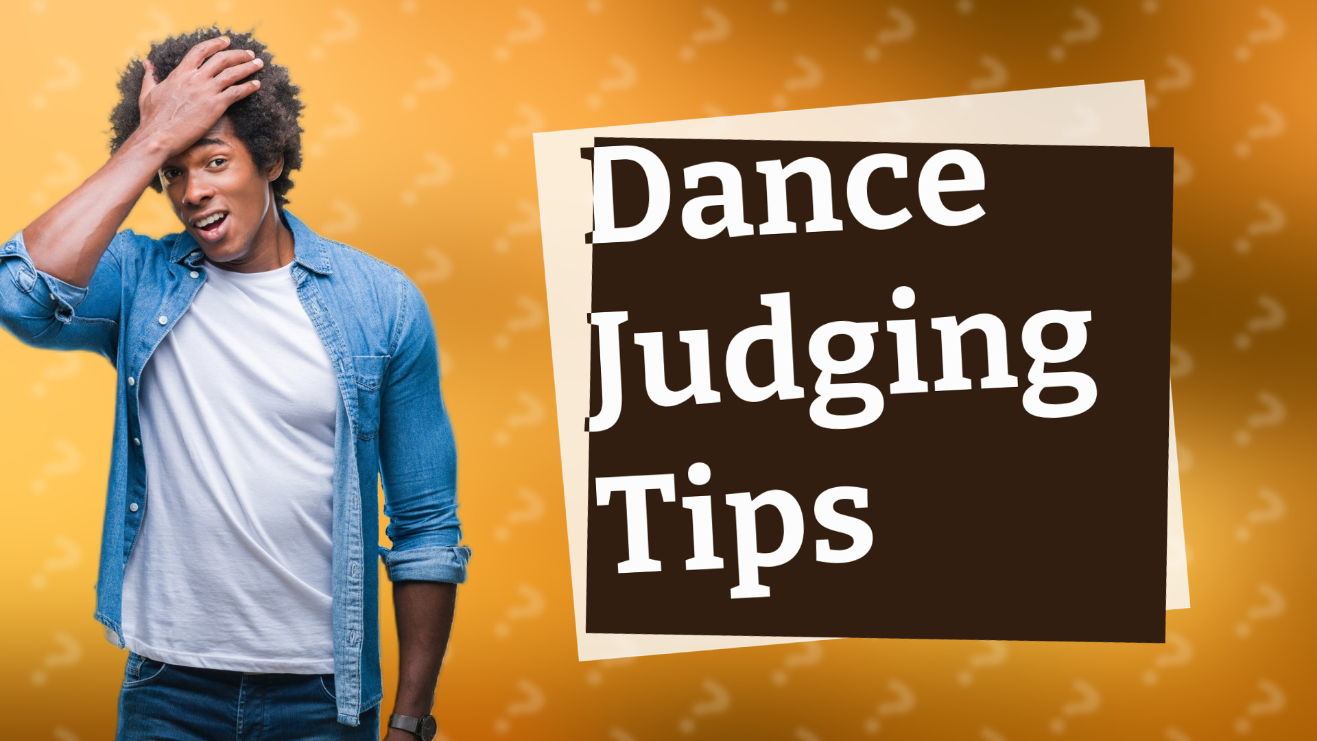Dance Judging Tips