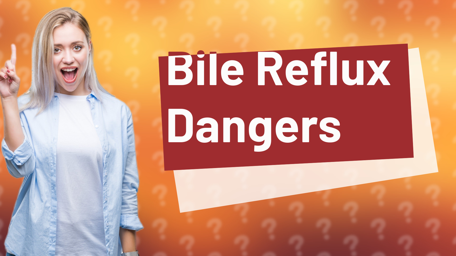 Bile Reflux Dangers