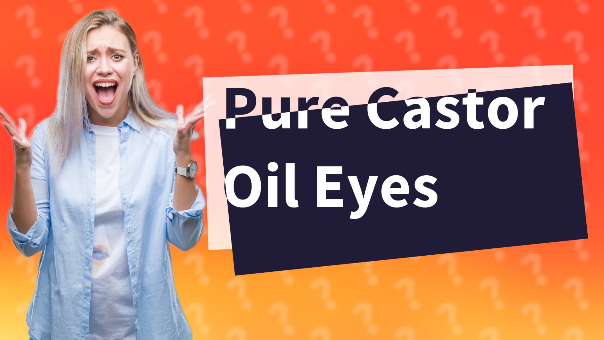 Pure Castor Oil Eyes
