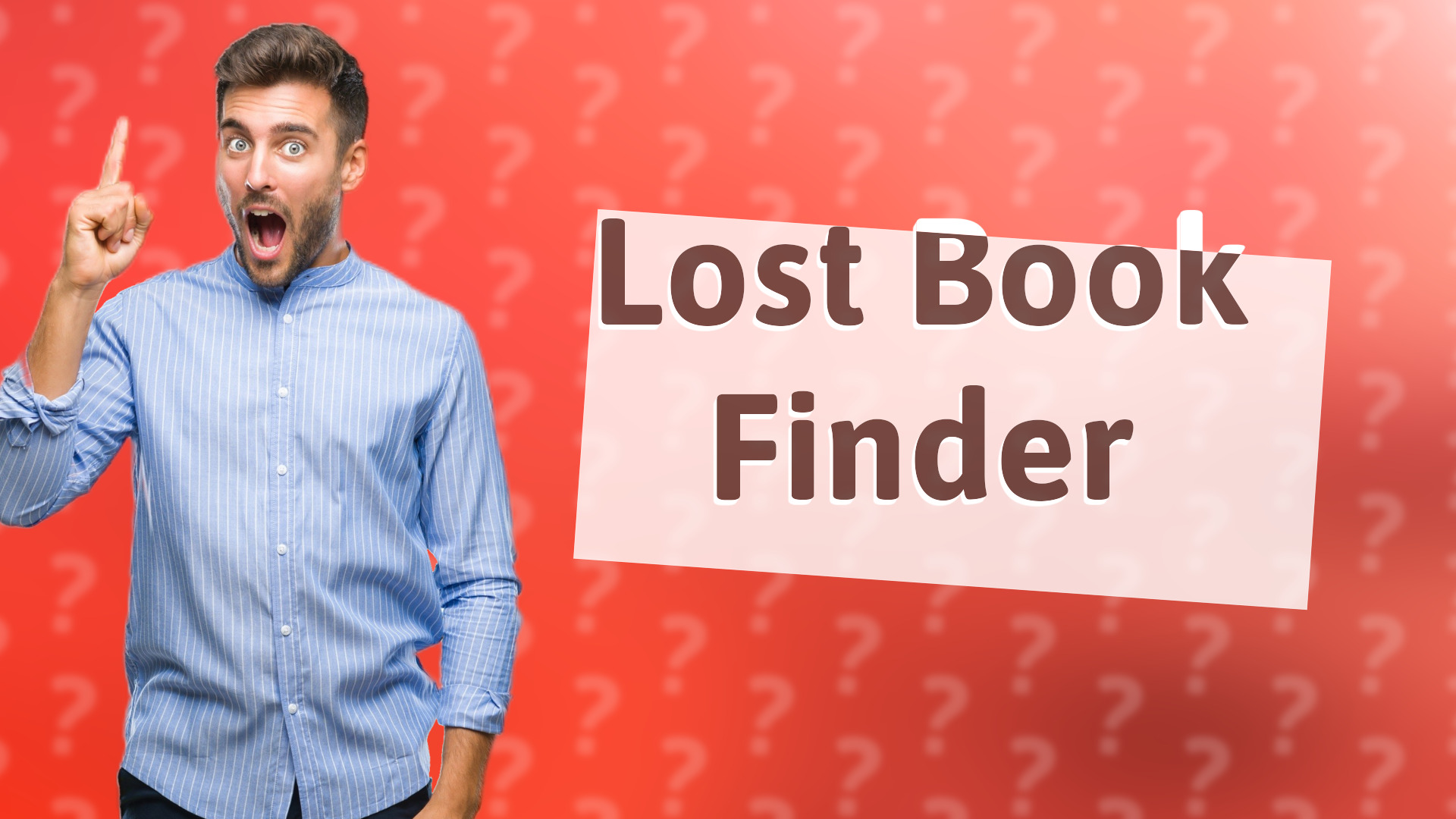 Lost Book Finder