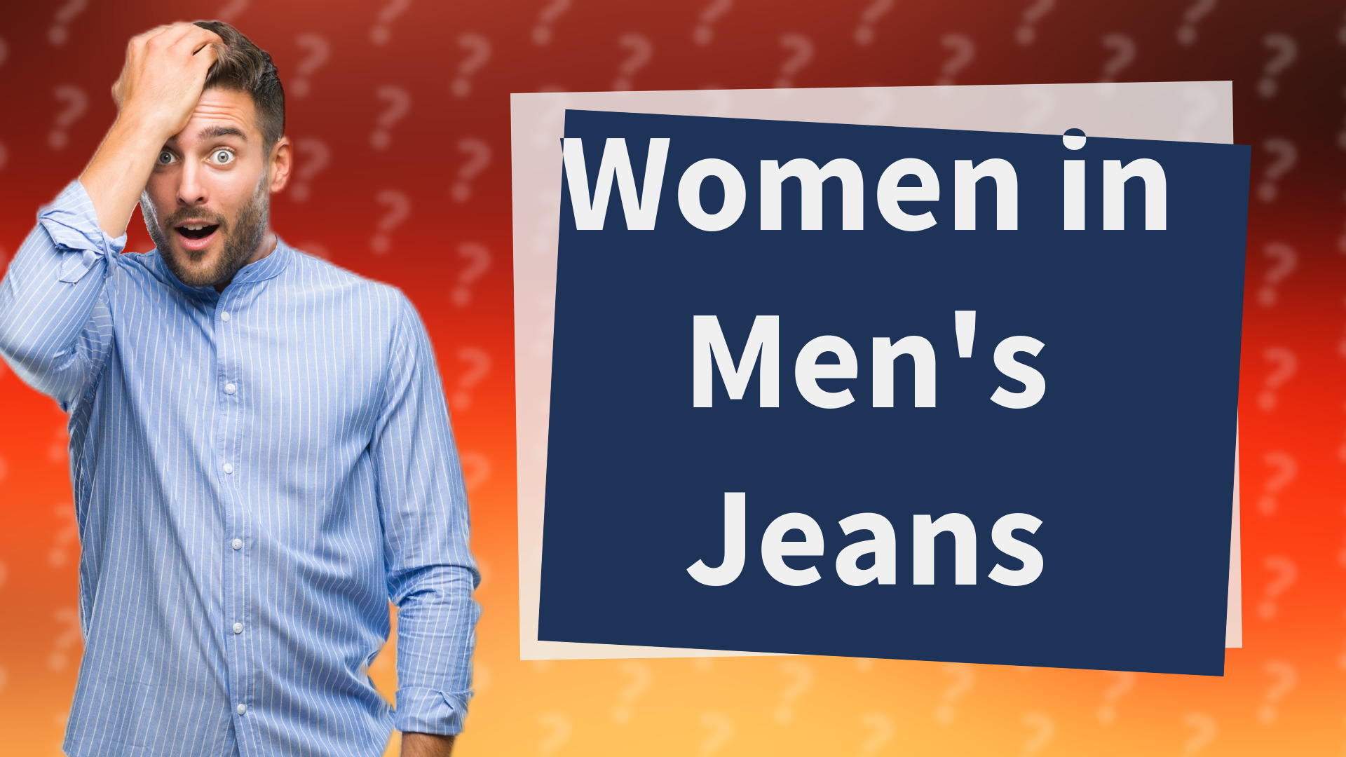 Women in Men's Jeans