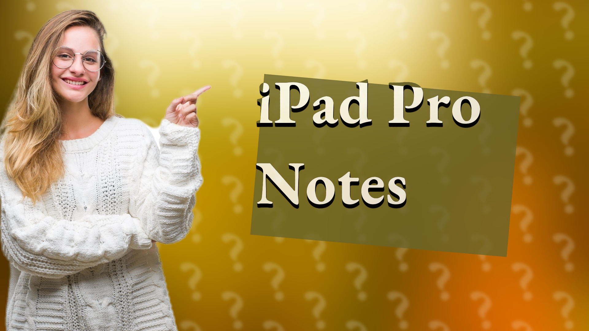 iPad Pro Notes
