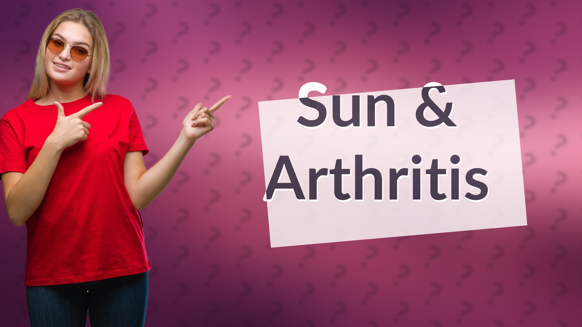 Sun & Arthritis