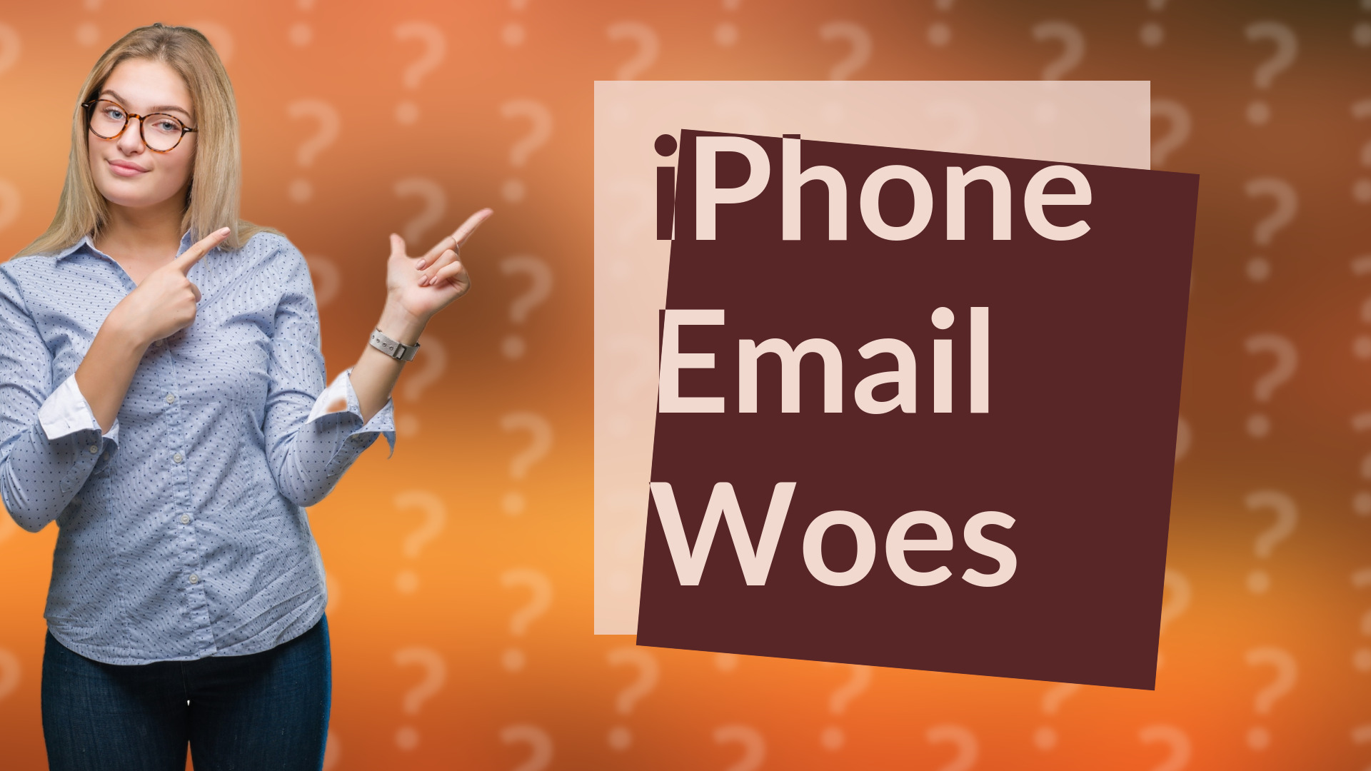 iPhone Email Woes