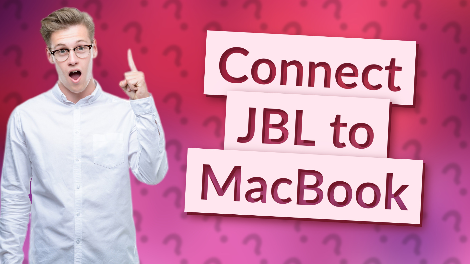 Connect JBL to MacBook