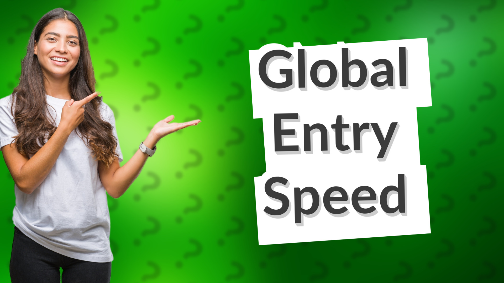 Global Entry Speed