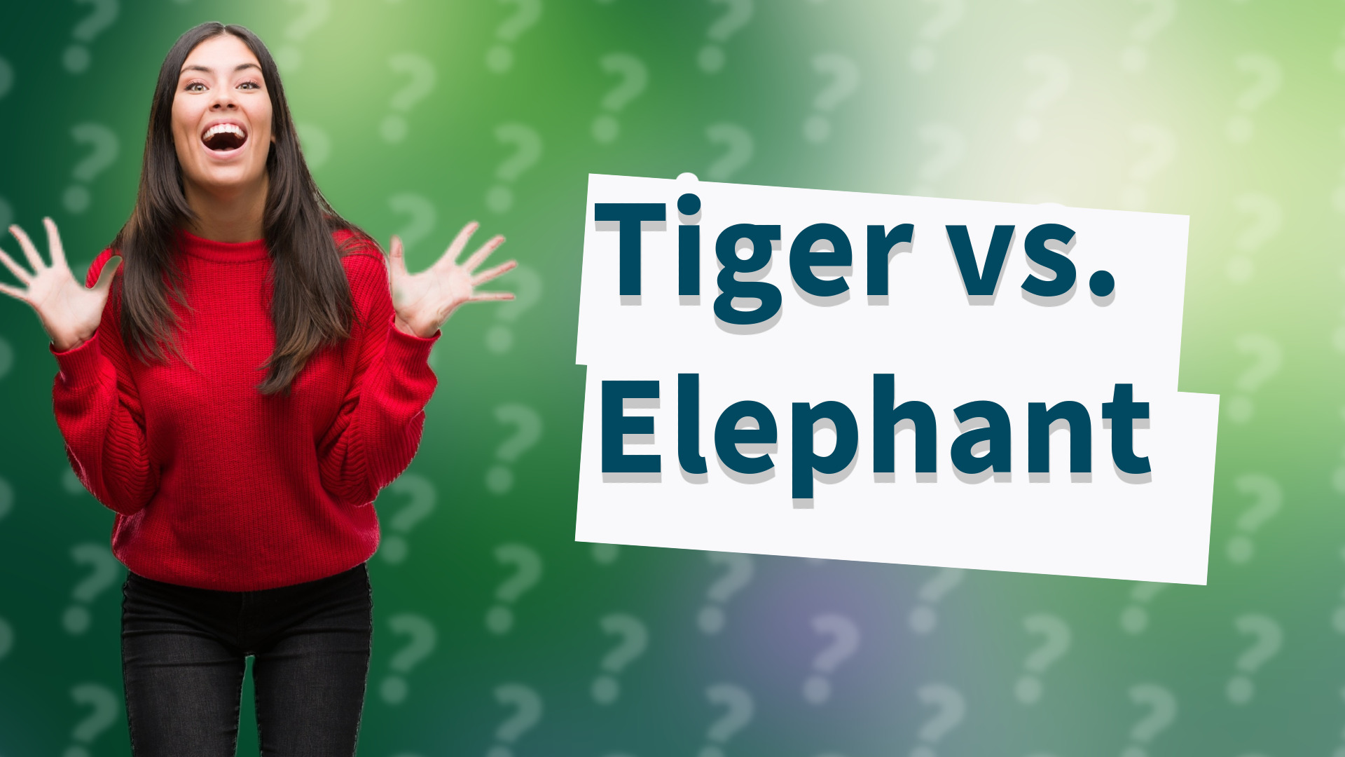 Tiger vs. Elephant