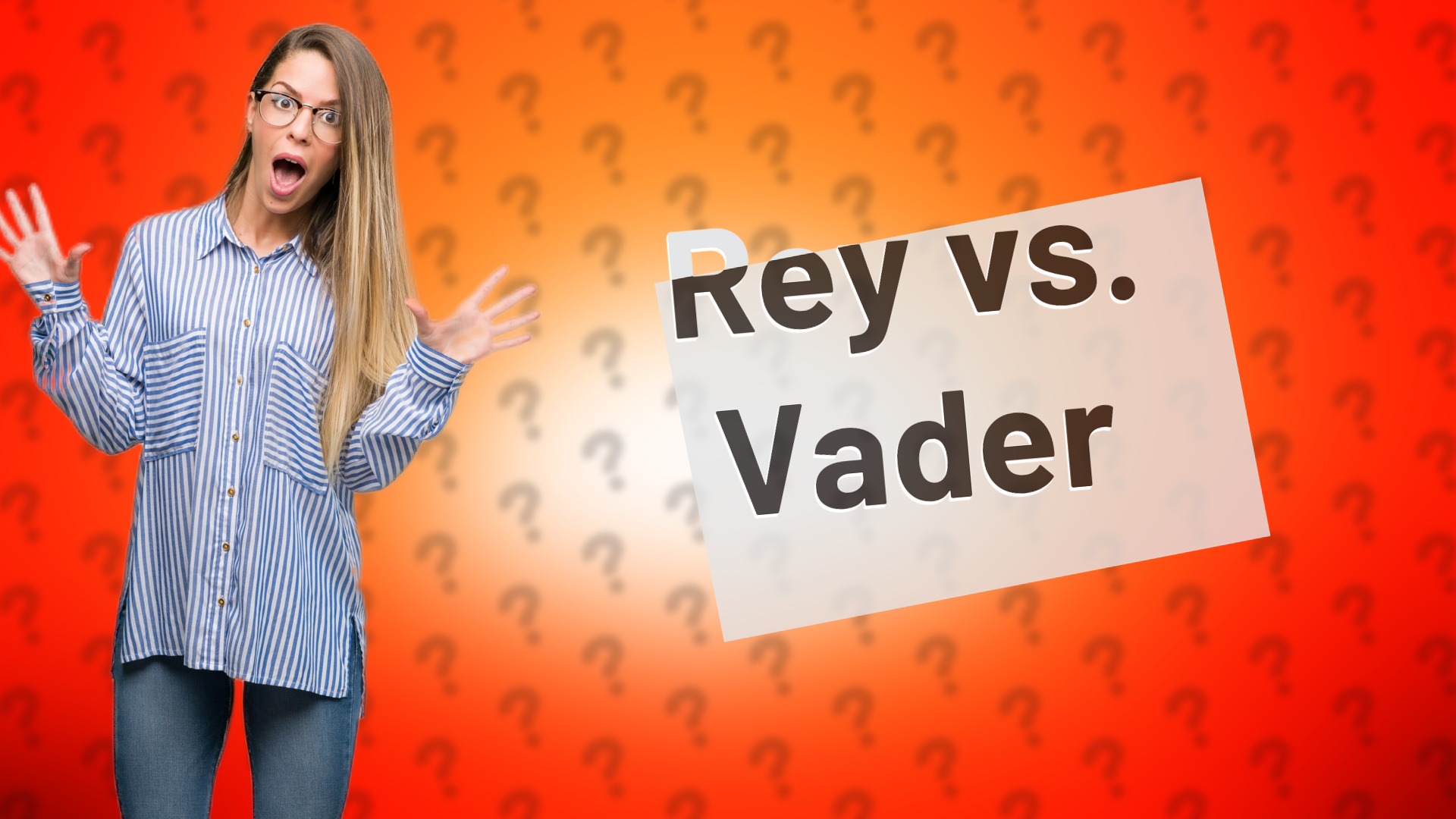 Rey vs. Vader