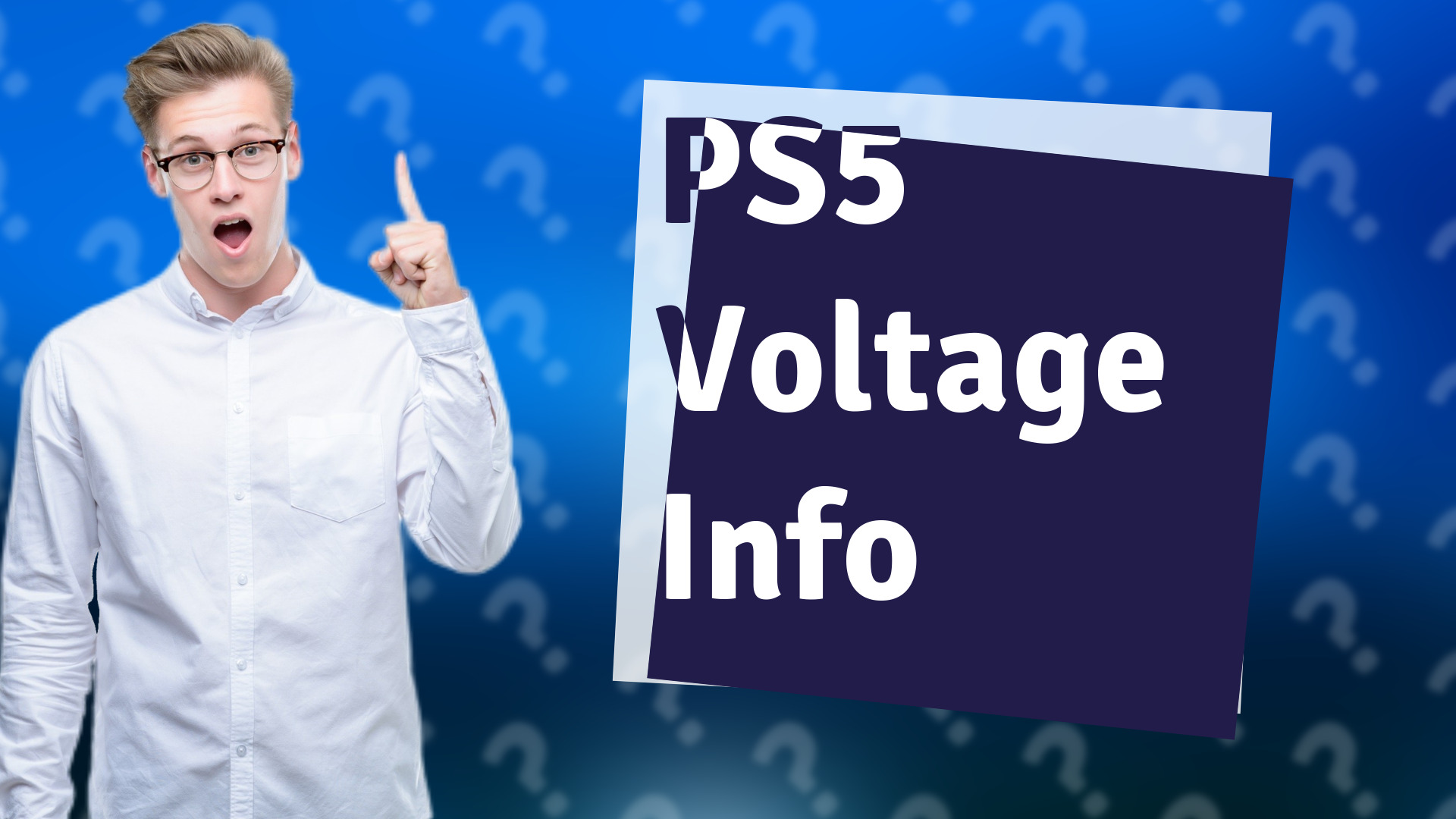 PS5 Voltage Info