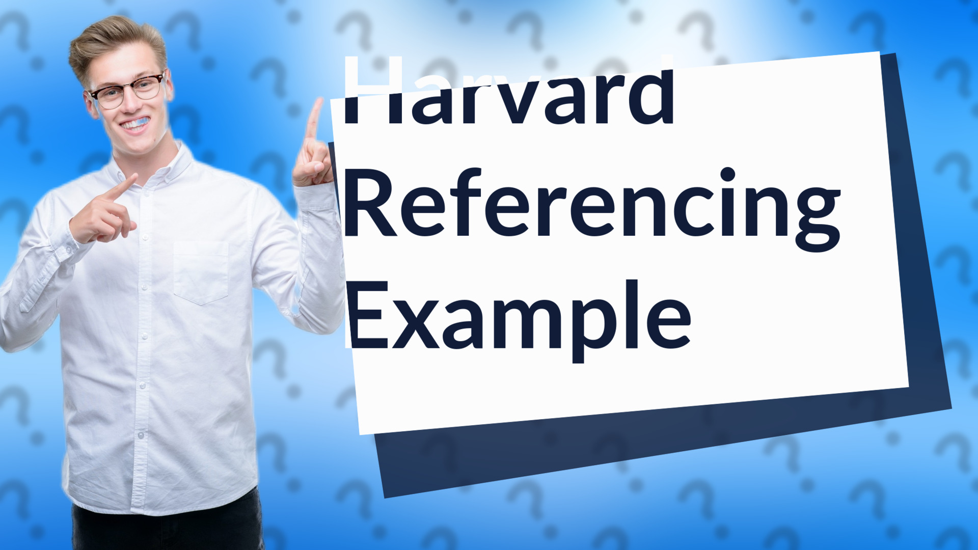 Harvard Referencing Example