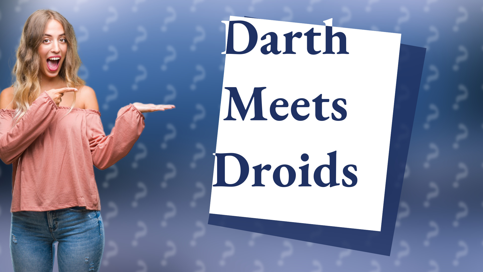 Darth Meets Droids