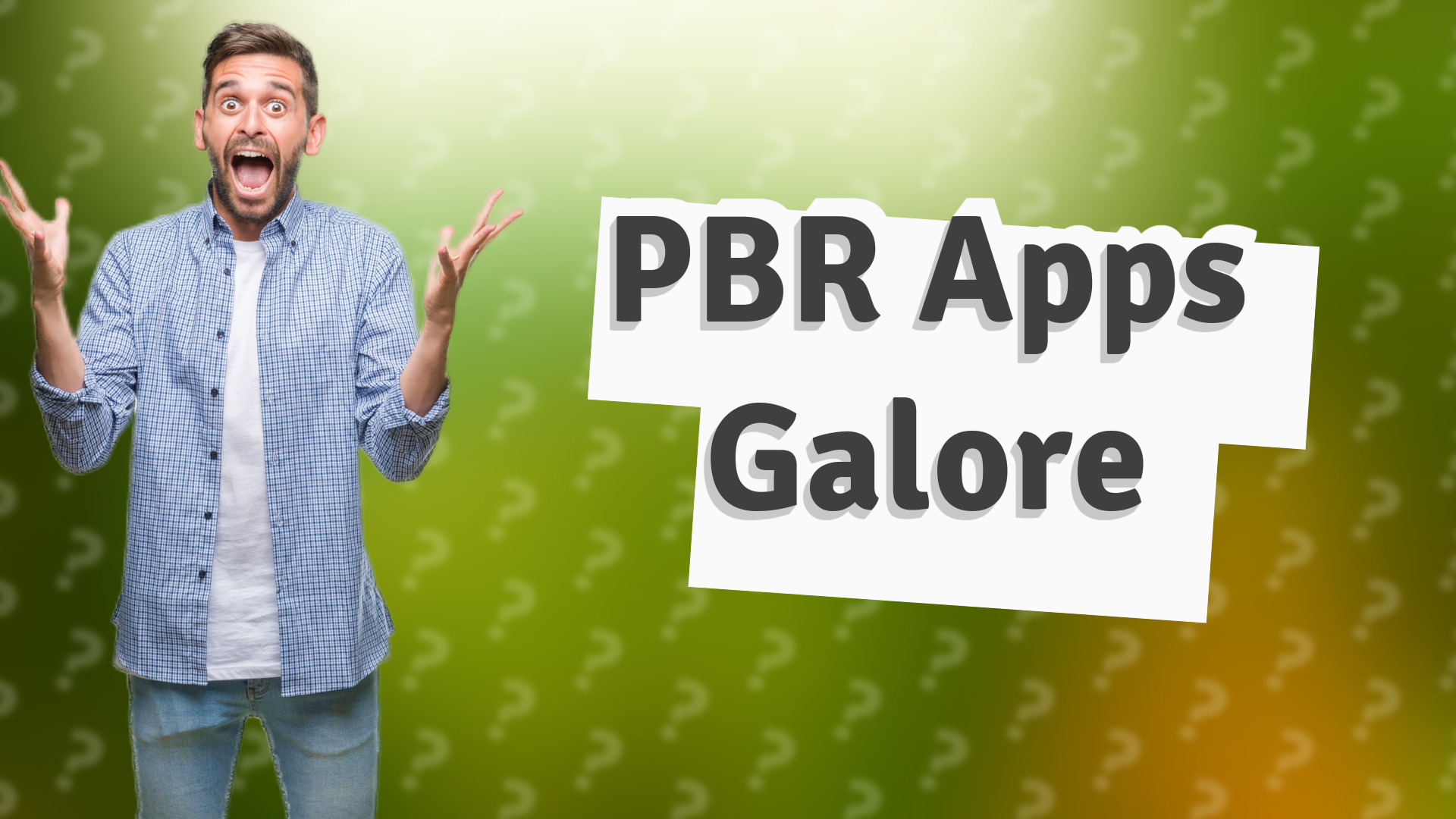 PBR Apps Galore