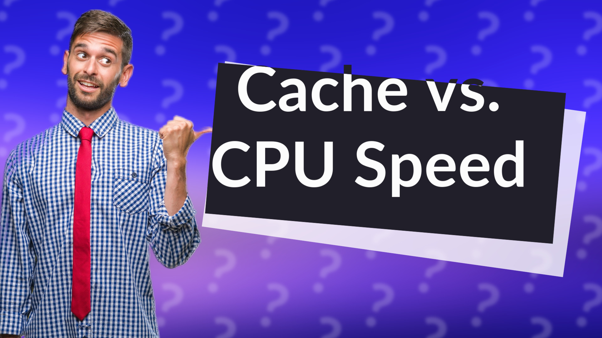 Cache vs. CPU Speed