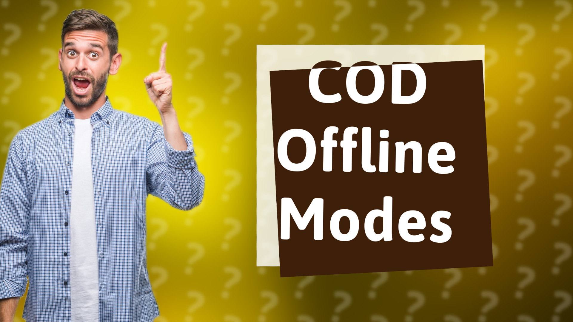 COD Offline Modes