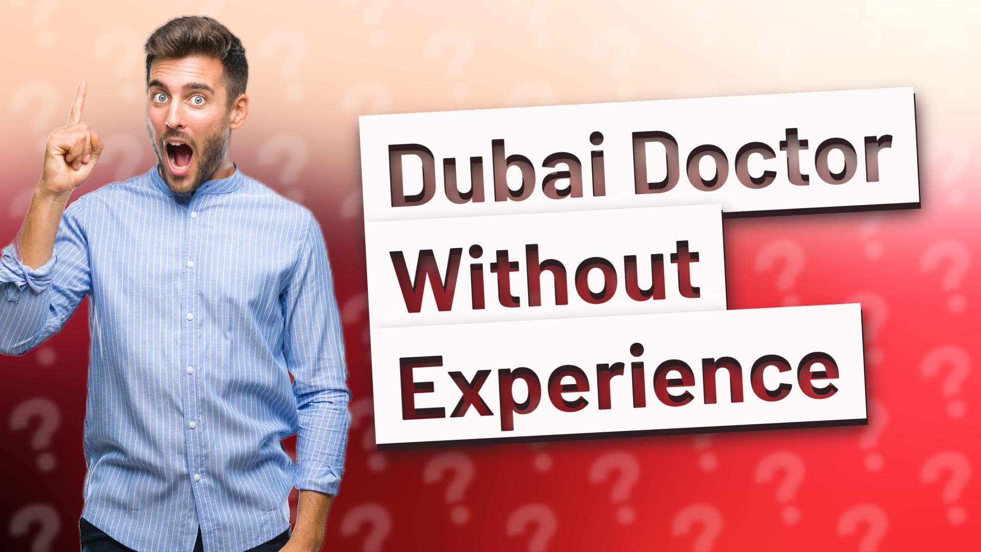 Dubai Doctor Without Experience