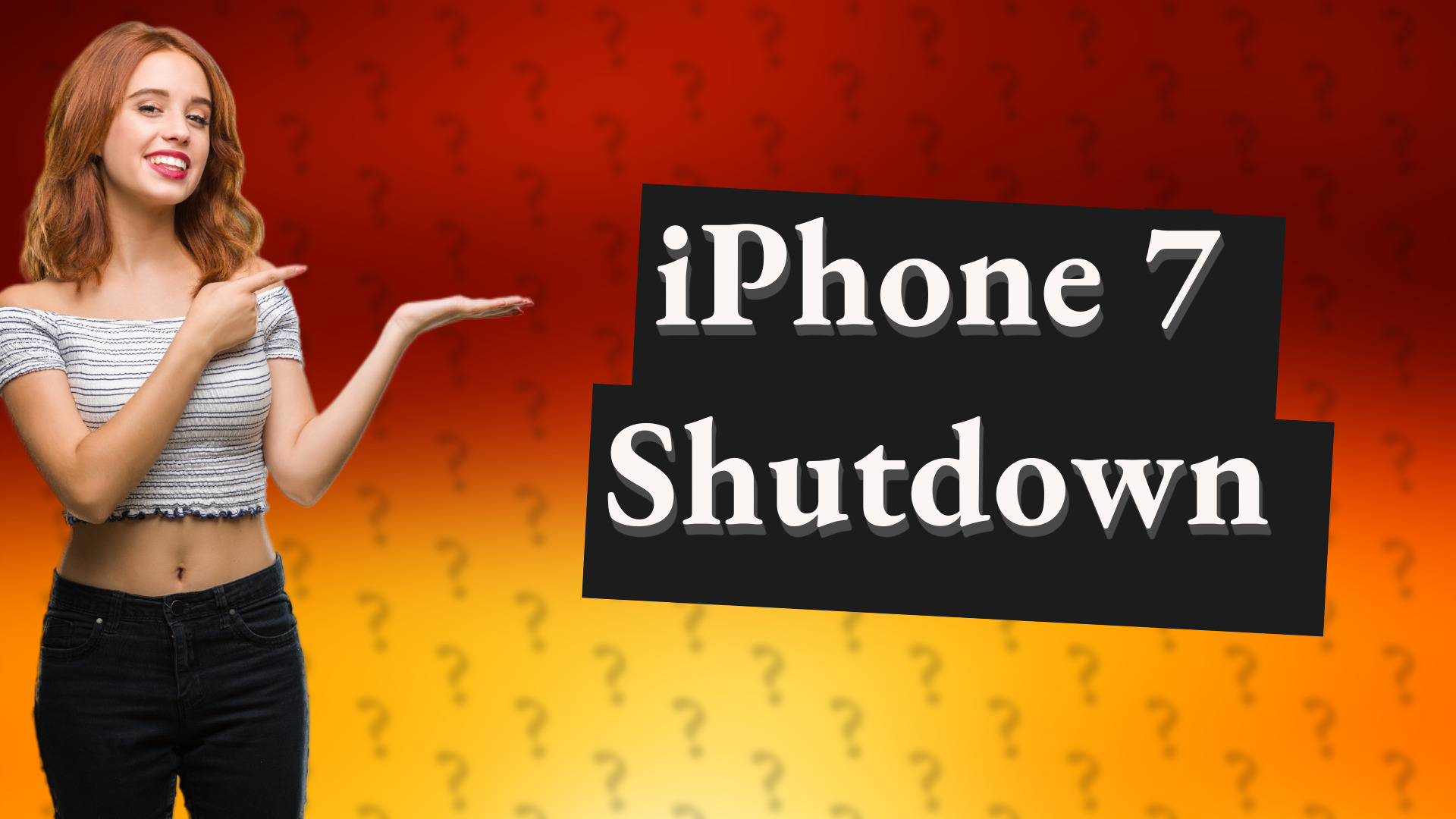 iPhone 7 Shutdown