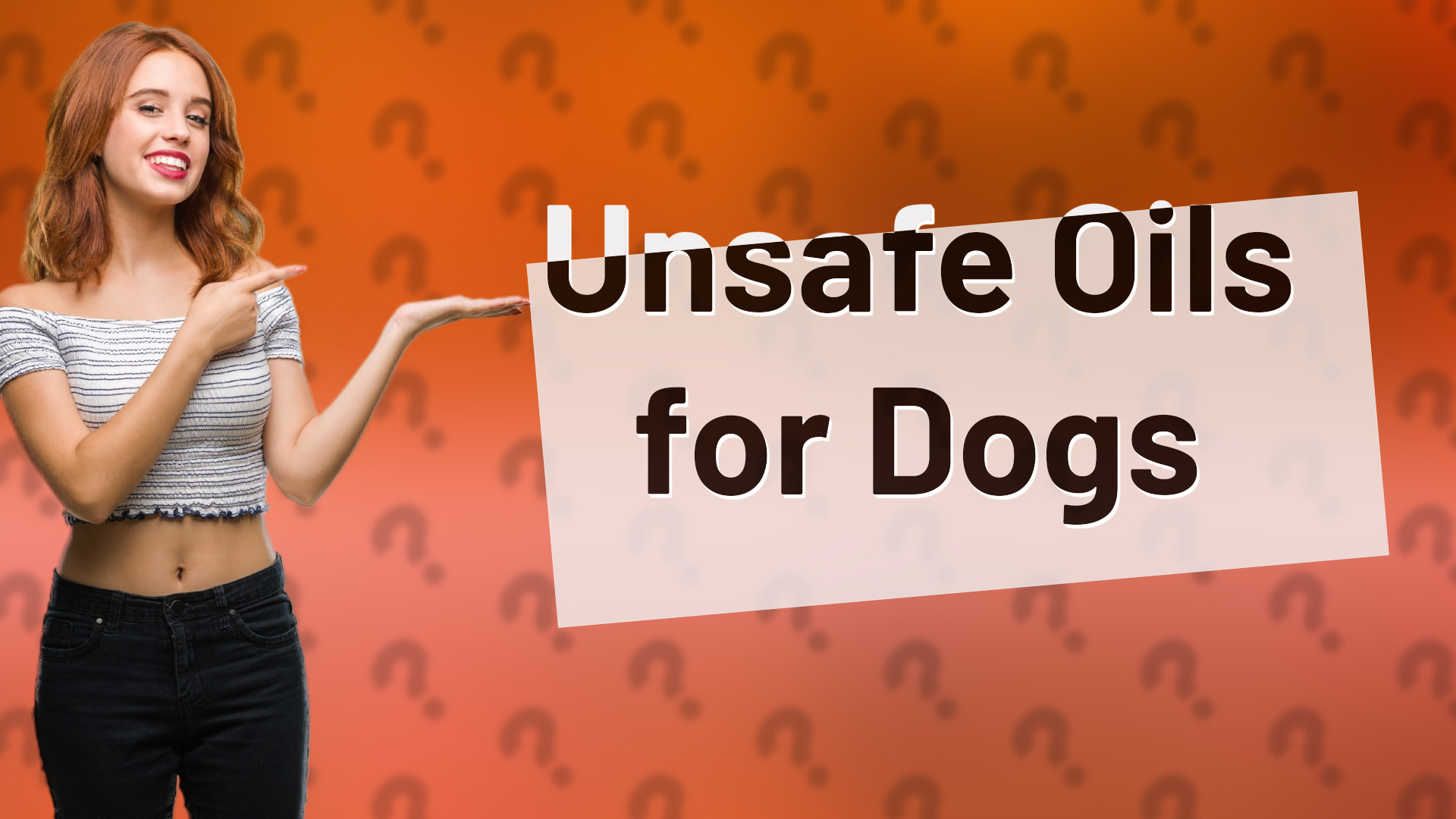Unsafe Oils for Dogs