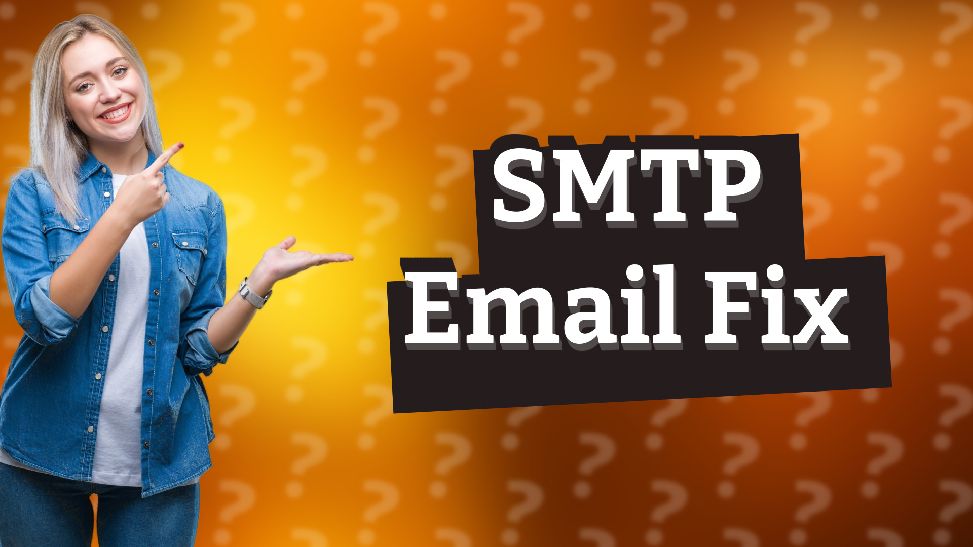SMTP Email Fix