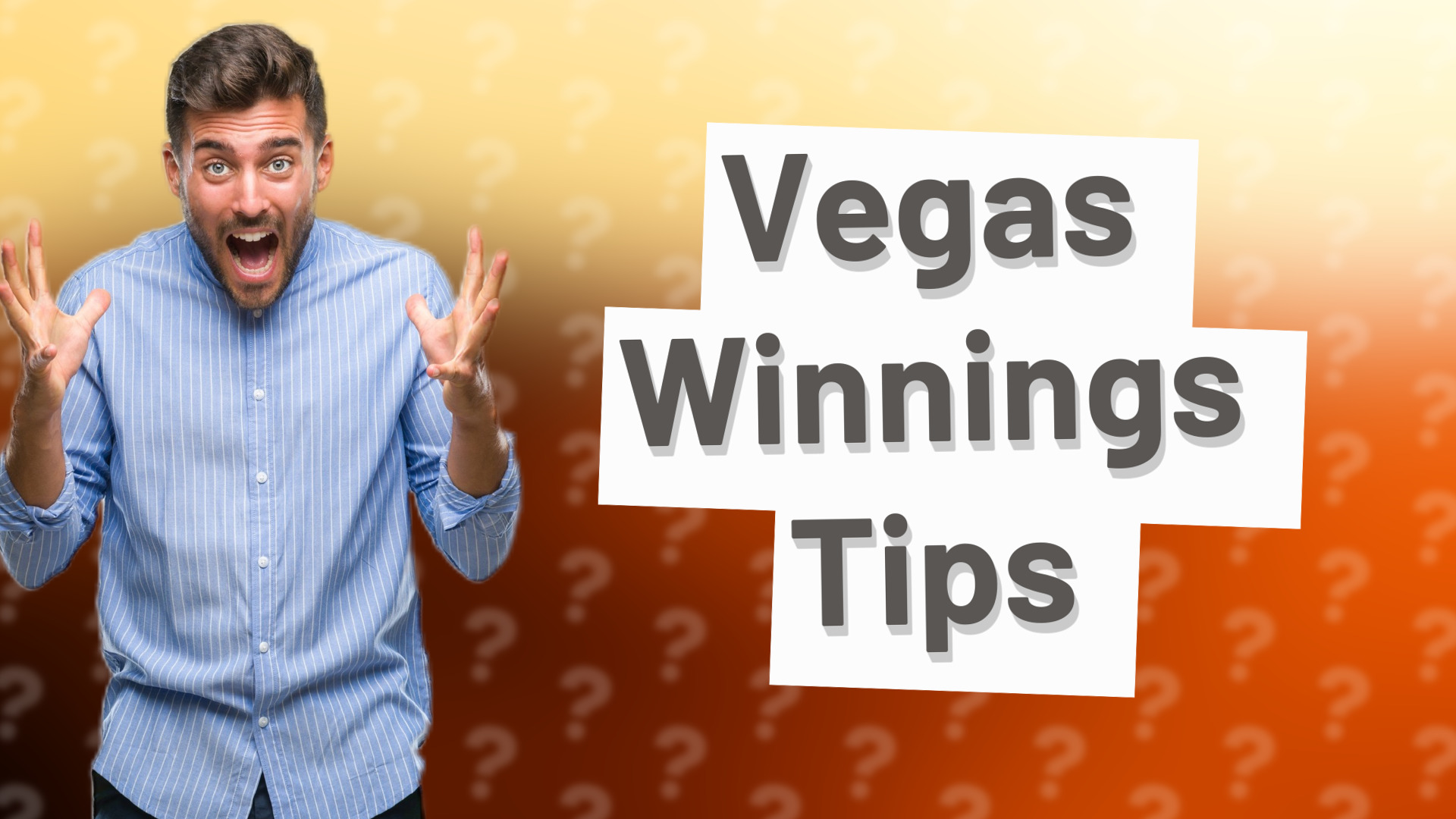 Vegas Winnings Tips