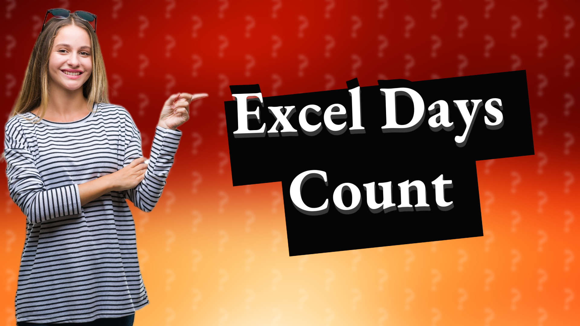 Excel Days Count