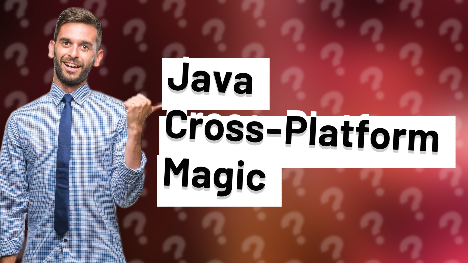 Java Cross-Platform Magic