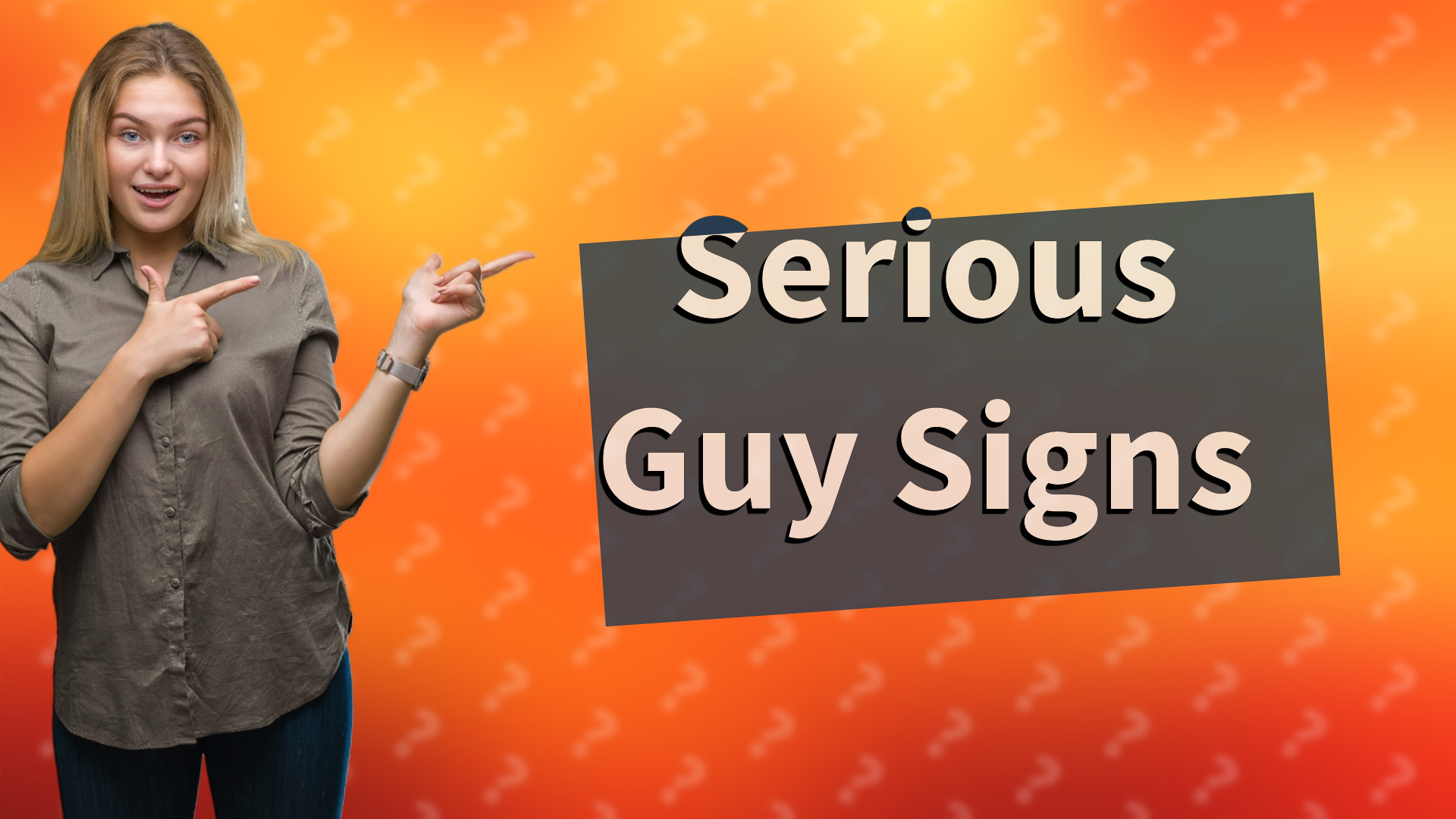Serious Guy Signs