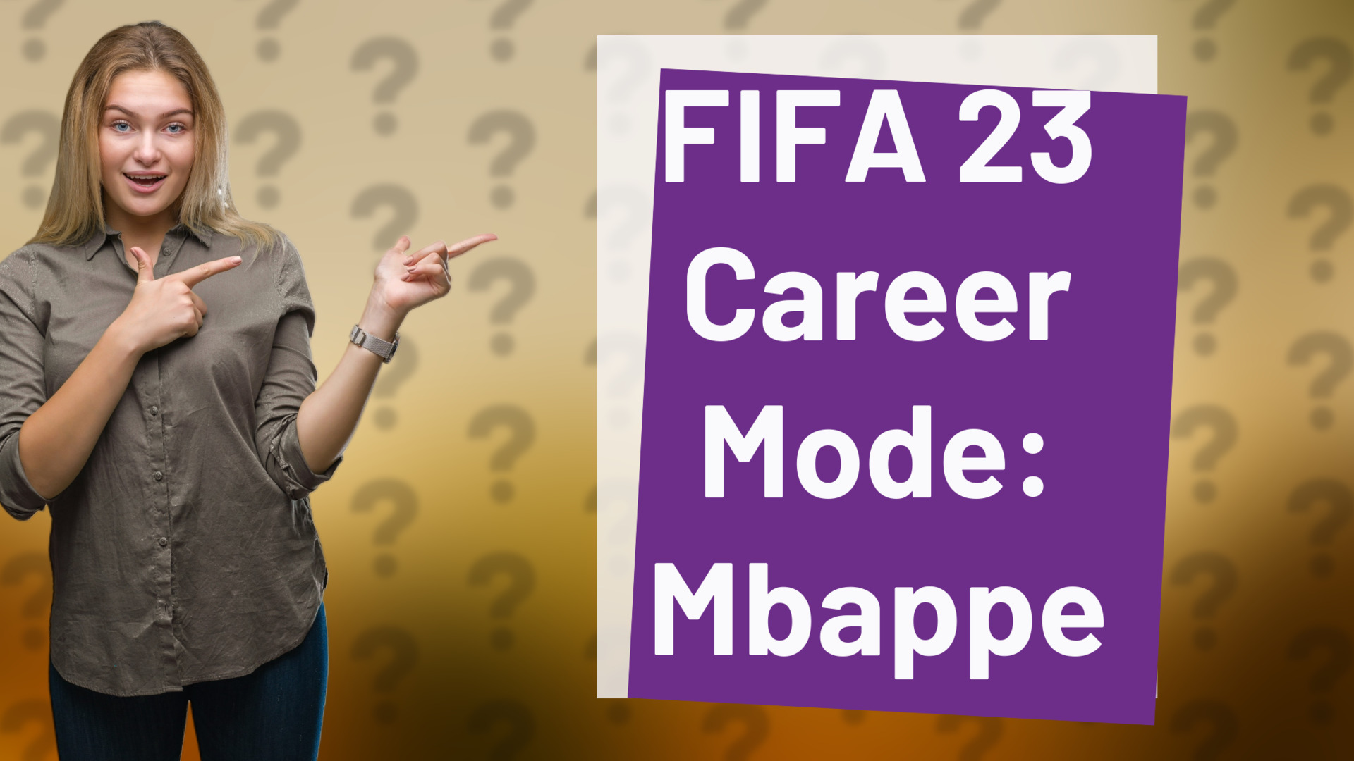FIFA 23 Career Mode: Mbappe