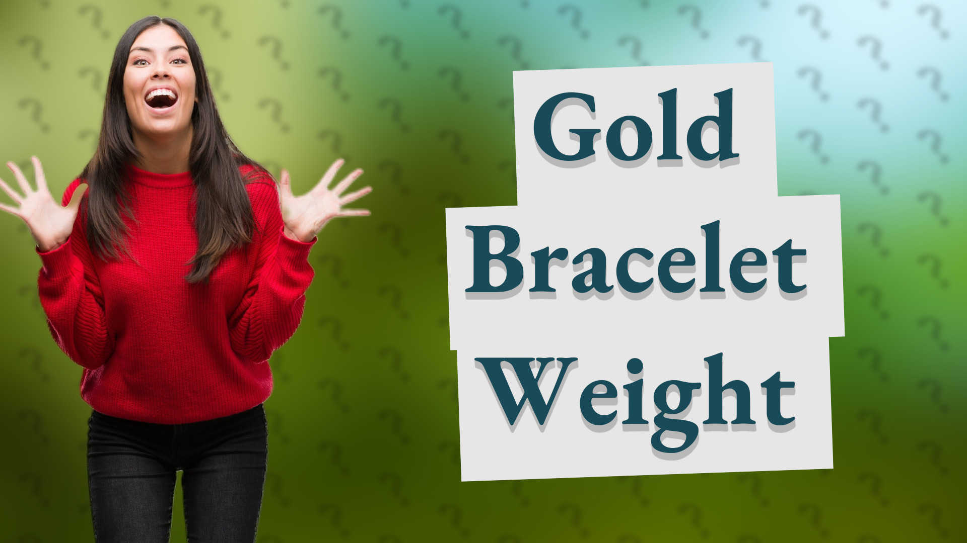 Gold Bracelet Weight