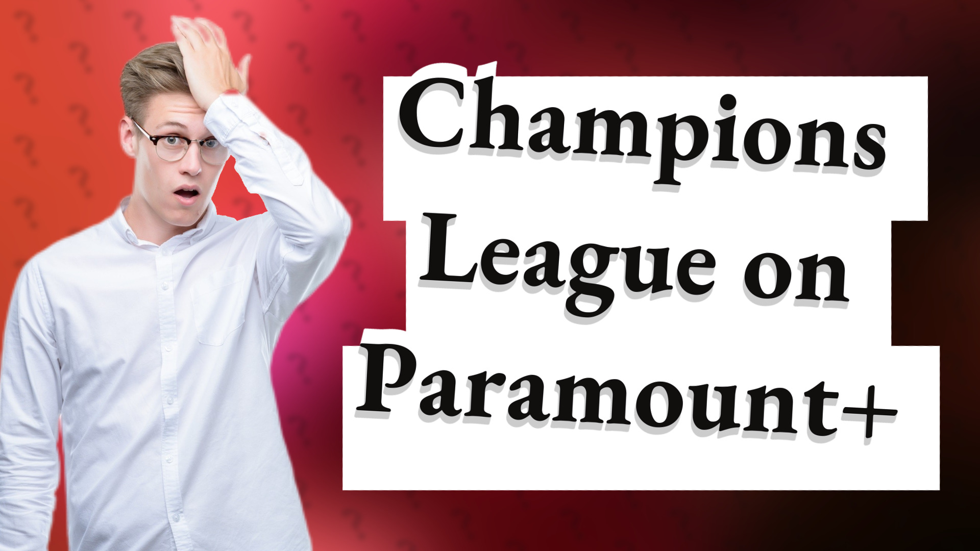 Champions League on Paramount+