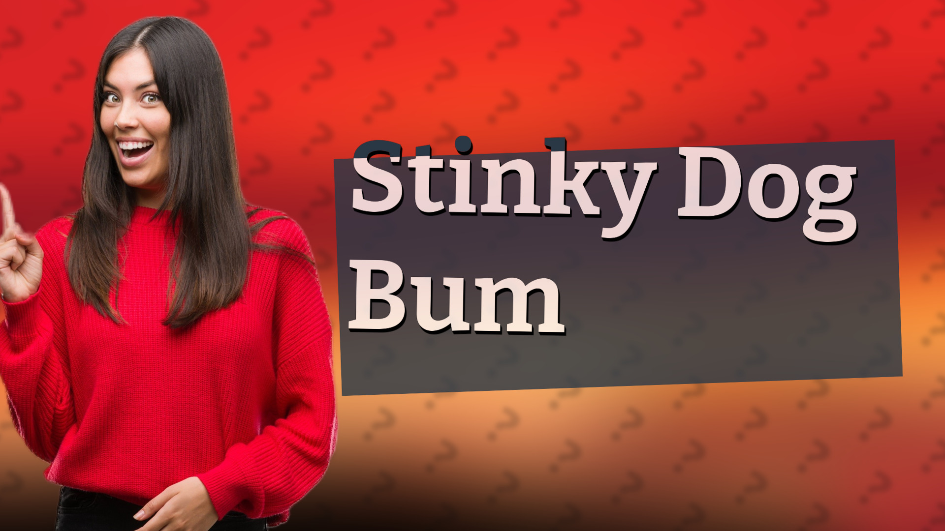 Stinky Dog Bum