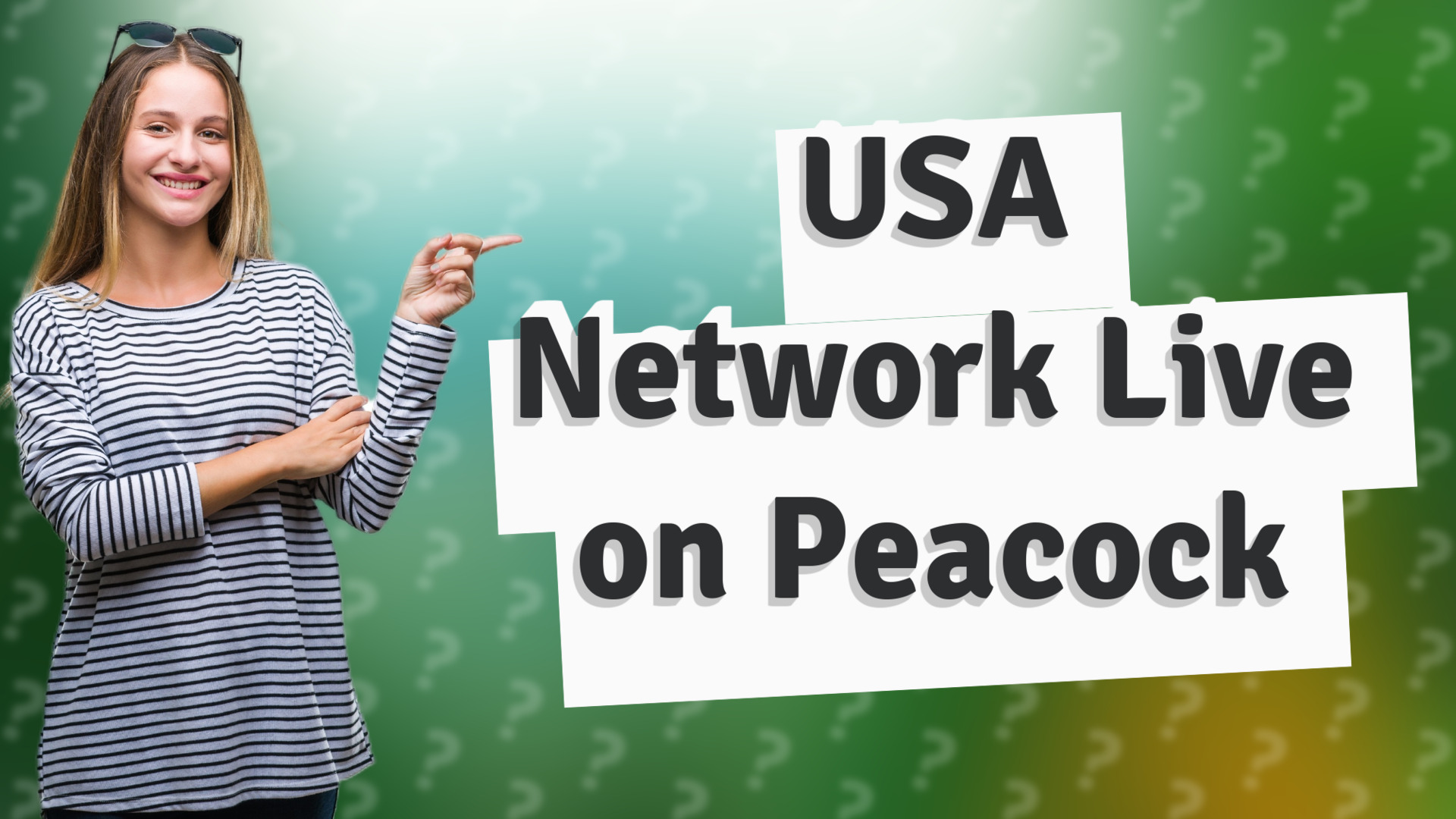 USA Network Live on Peacock