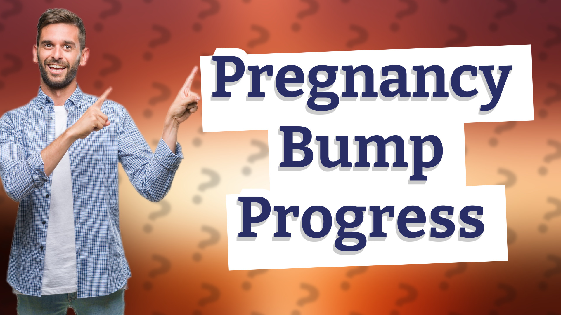 Pregnancy Bump Progress