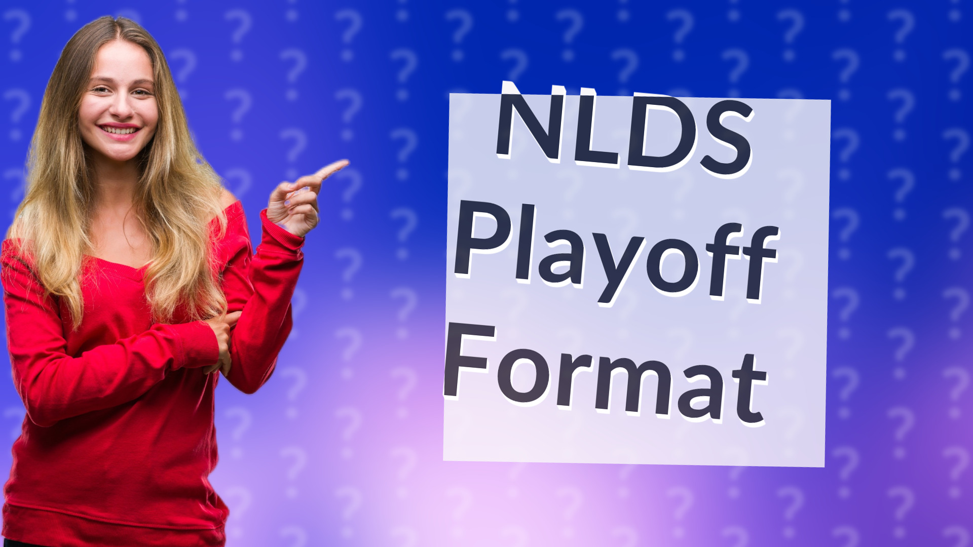 NLDS Playoff Format