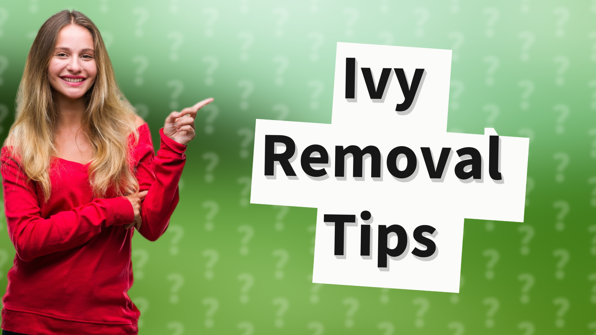 Ivy Removal Tips