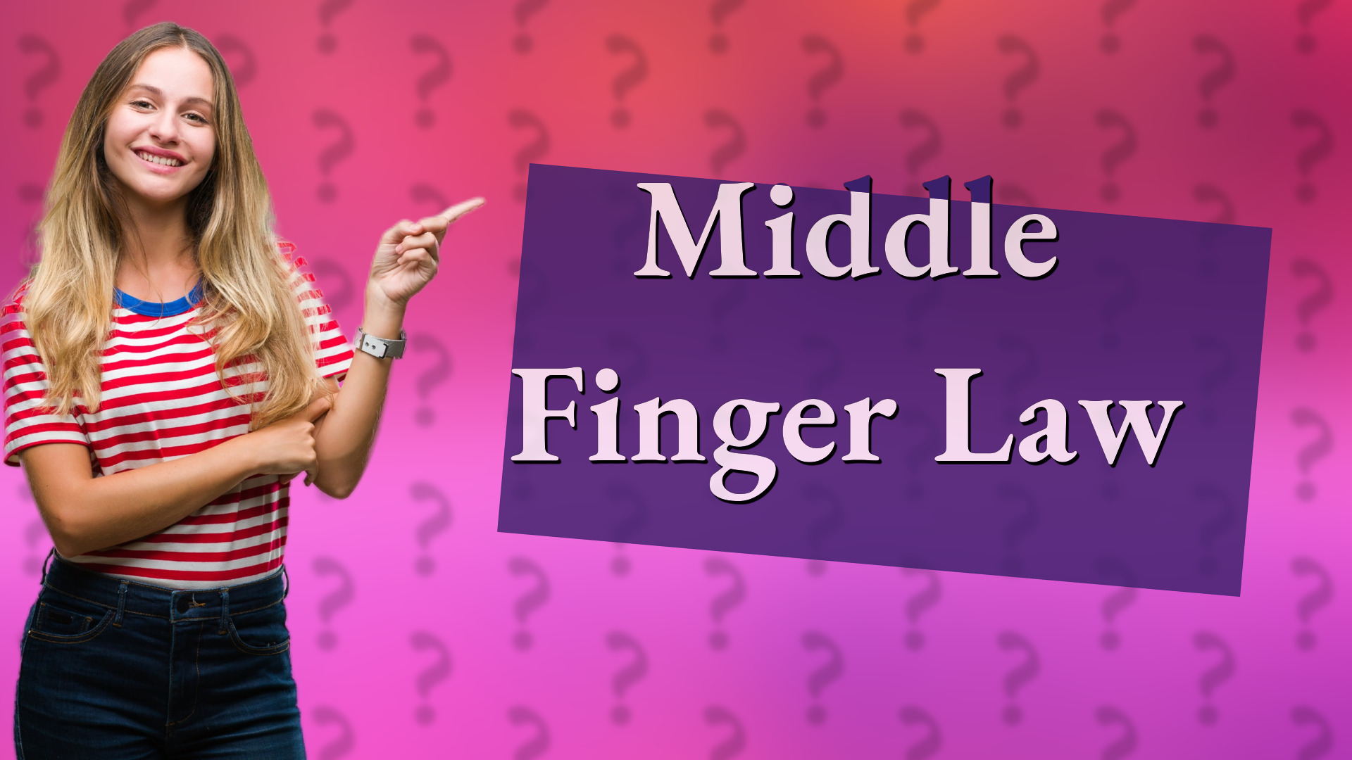 Middle Finger Law
